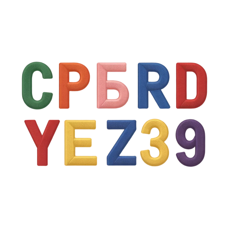 Alphanumeric patch 7