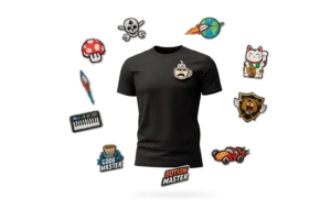 Custom embroidered patches for Tshirts