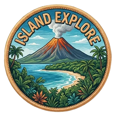 Printed Embroidered Patch 8