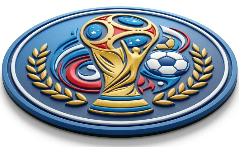 3D PVC World Cup Patch